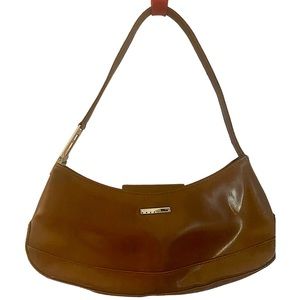 G by guess Y2K brown leather shoulder bag